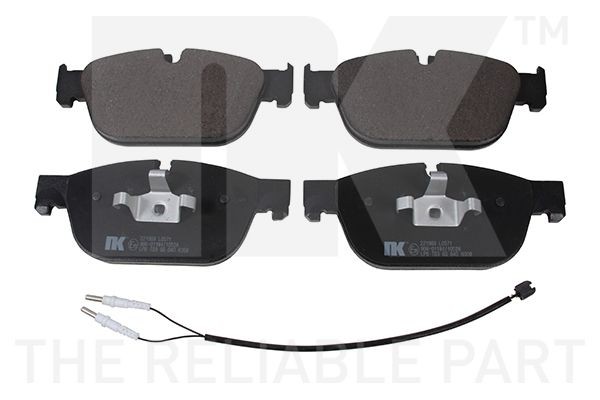 NK 221969: Bromsbelägg med tillbehör, Anti-skrik-plåt