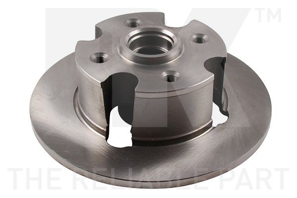 NK 201002: Bremsscheibe Ø: 233mm, voll, Ø: 233mm, geölt