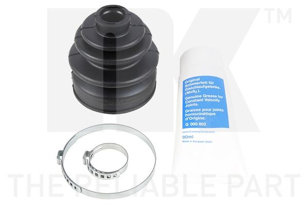 NK 525003: Asmanchetten set Rubber