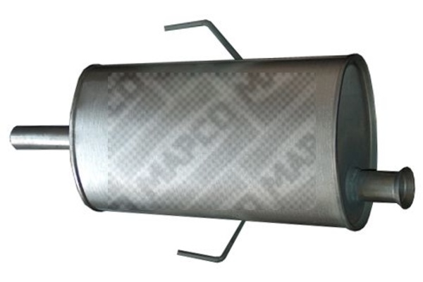 MAPCO 30141: Silencieux intermédiaire centre