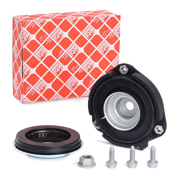 FEBI BILSTEIN 37897: Reparatursatz, Federbeinstützlager Vorderachse links, Vorderachse rechts, mit Befestigungsmaterial, mit Kugellager