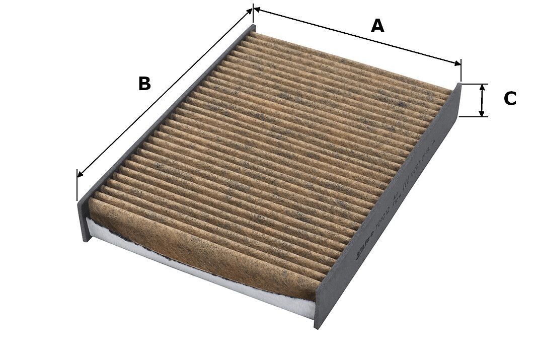 VALEO 701012: Interieurfilter Actief-koolstoffilter met meerwaardig fenol, Met schimmelwerende werking, Met anti-allergische werking, CLIMFILTER SUPREME