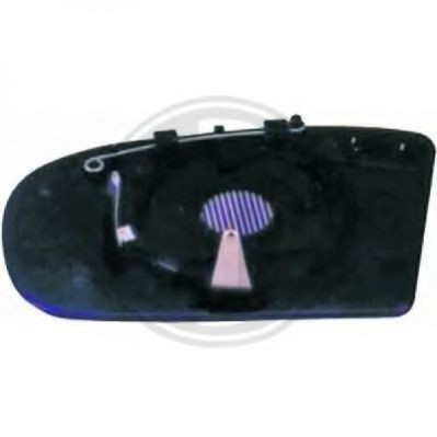 DIEDERICHS 1615327: Κρύσταλλο καθρέφτη, εξωτ. καθρέφτης αριστερά