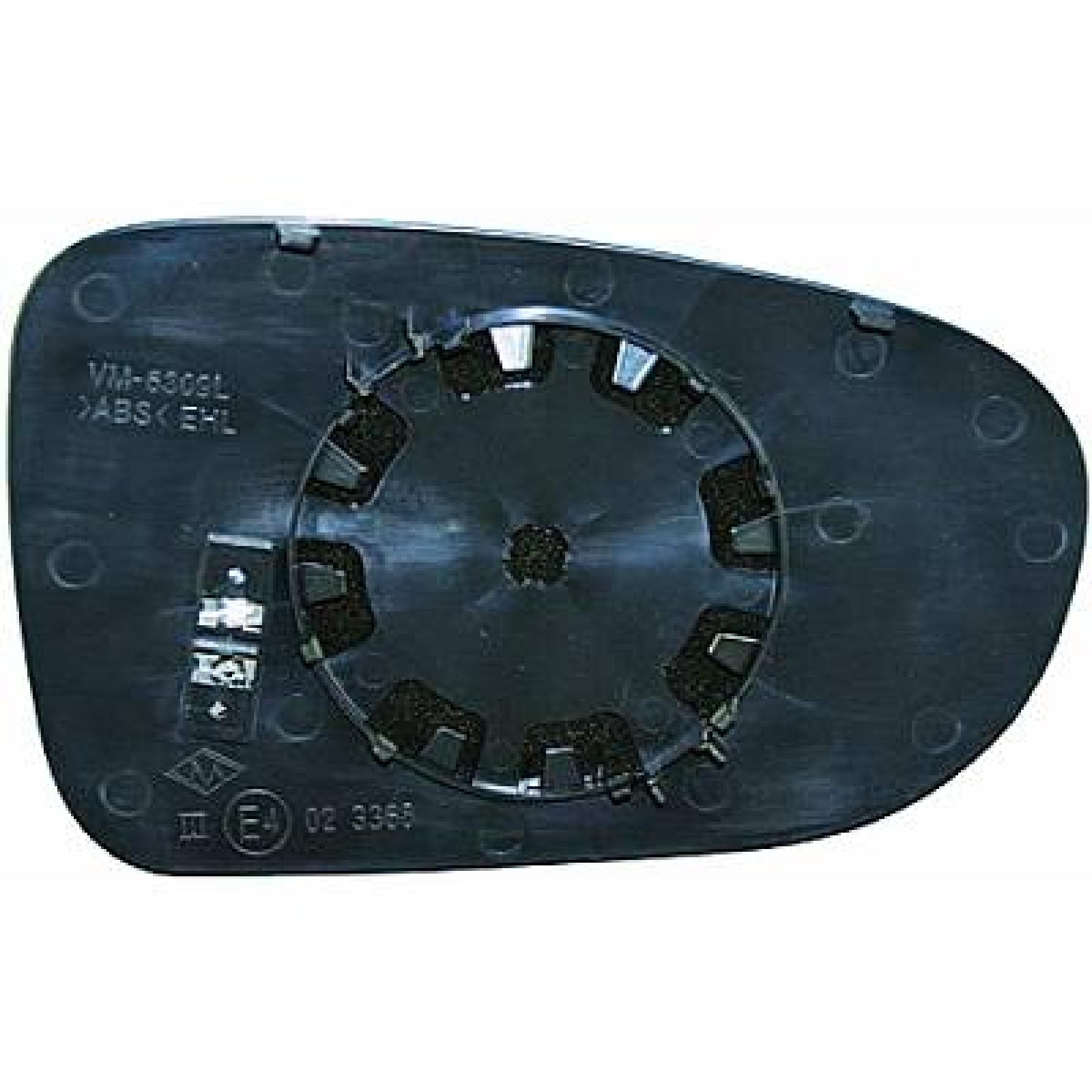 DIEDERICHS 1490126: Spoguļstikls, Ārējais atpakaļskata spogulis pa labi