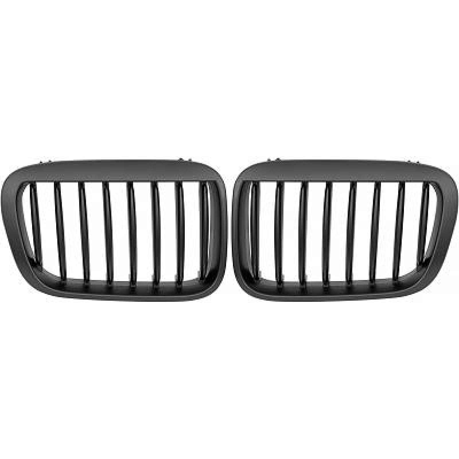 DIEDERICHS 1214640: Radiator grill HD Tuning Aan beide zijden, zwart HD Tuning