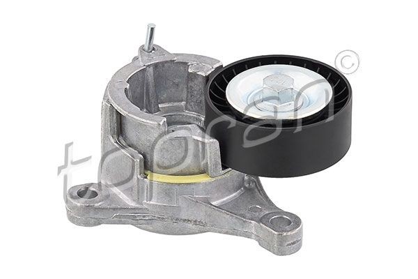 TOPRAN 722 413: Ремъчен обтегач, пистов ремък без плитки канали, резки, с предпазител