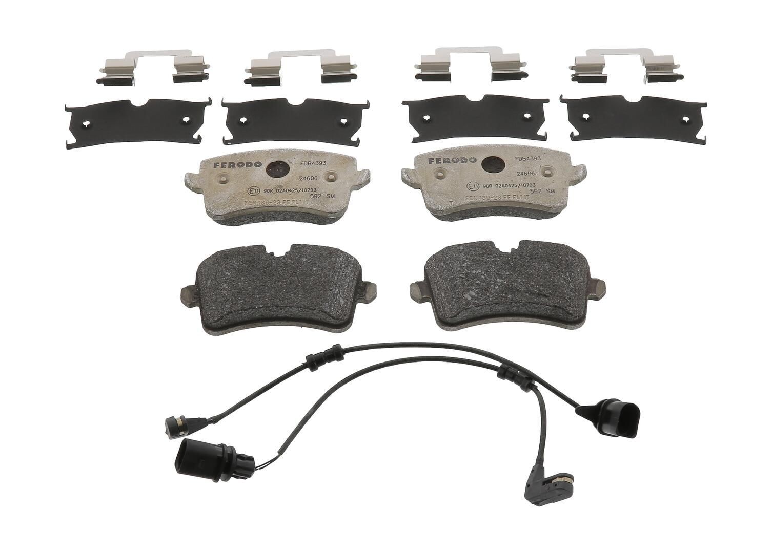 FERODO FDB4393: Klocki hamulcowe z dodatkami PREMIER