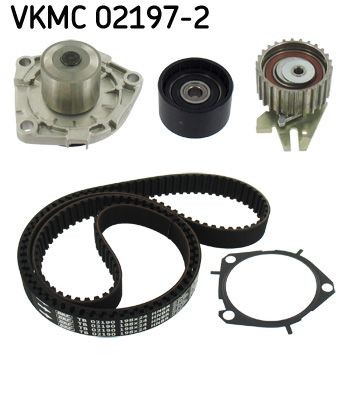 SKF VKMC 02197-2: Kit de distribution + pompe à eau Nbr. dents: 198