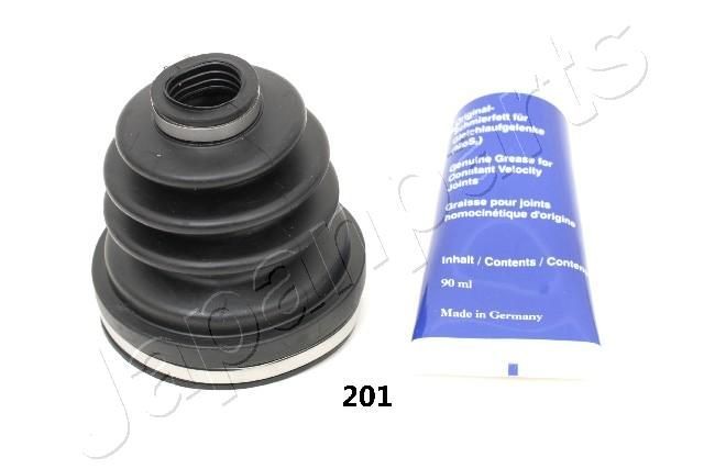 JAPANPARTS KB-201: Asmanchetten set Versnellingsbak zijde