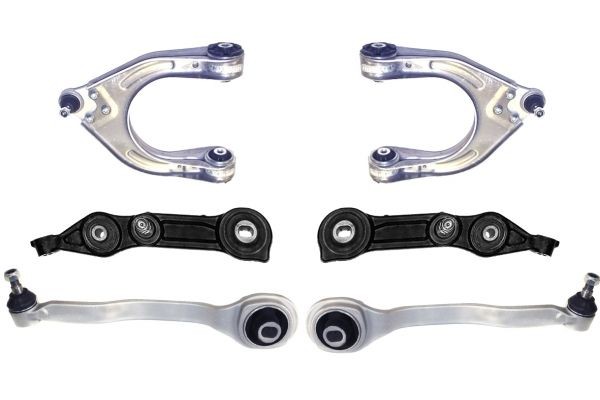 MAPCO 53837: Tukivarsisarja, pyörien tuenta etuakseli molemminpuoleinen, Yläpuolella, Alla, Ilman kiinnitysmateriaalia