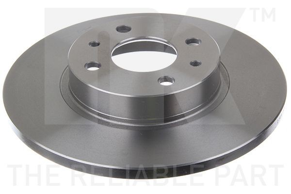 NK 202365: Bremseskive Ø: 257mm, fuldstændigt, Ø: 257mm, olieret