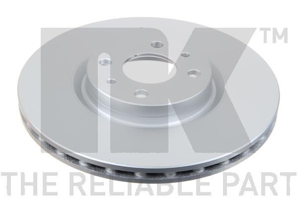 NK 312327: Bremsscheibe Ø: 284mm, Belüftet, Ø: 284mm, beschichtet