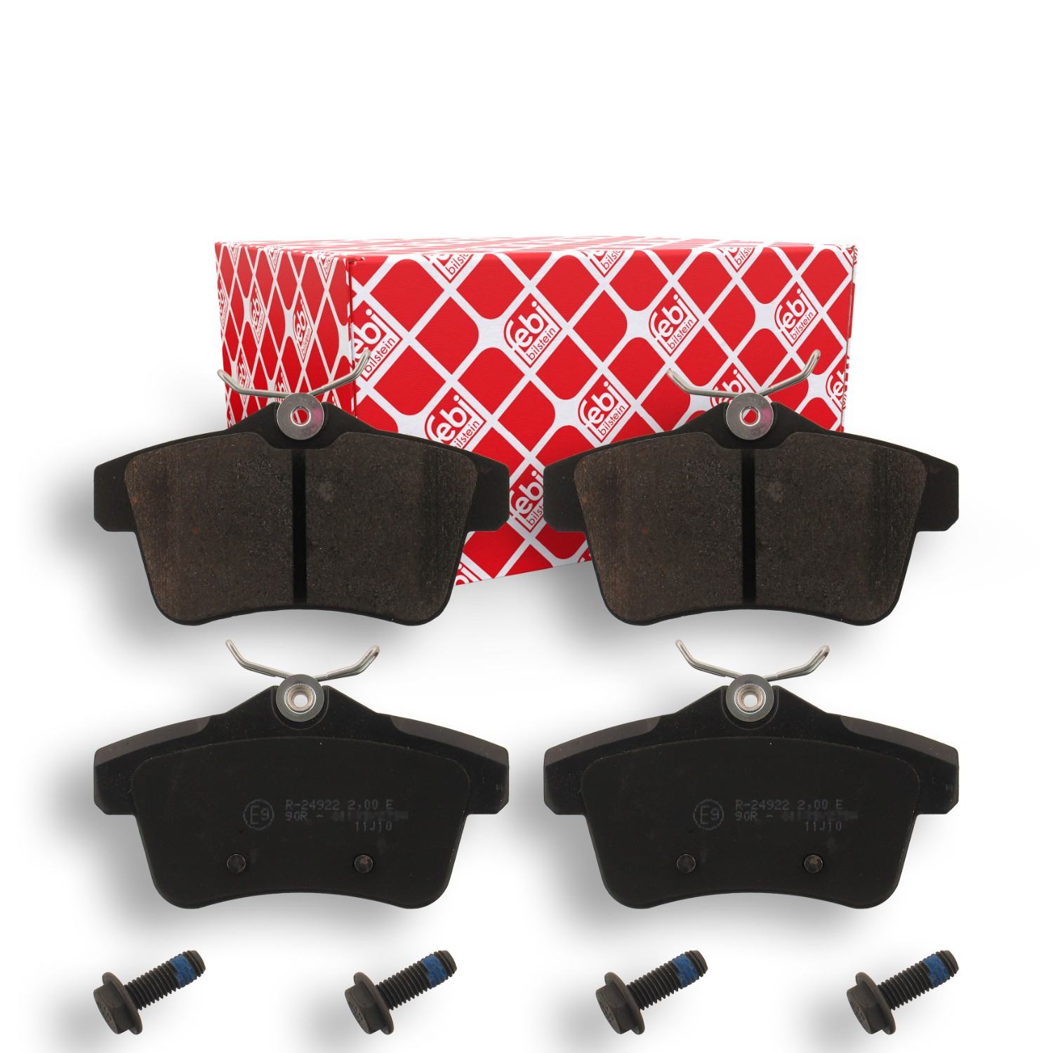 FEBI BILSTEIN 16833: Remblokken Achteras, Met schroeven