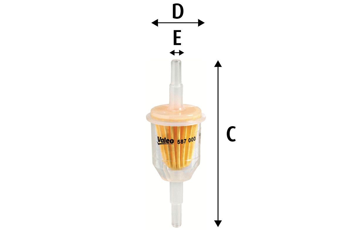 VALEO 587000: Горивен филтър
