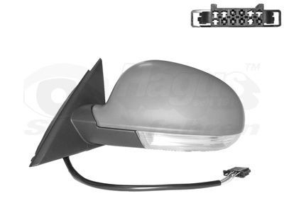 VAN WEZEL 7635807: Външно огледало * HAGUS * ляво