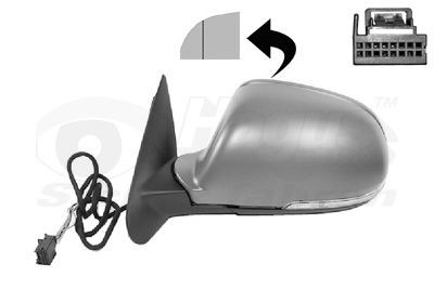 VAN WEZEL 7623817: Външно огледало * HAGUS * ляво