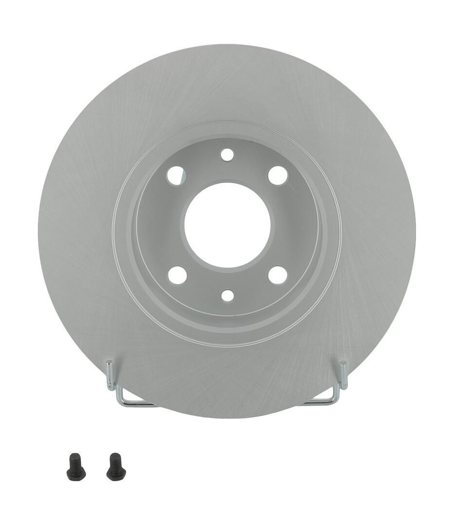 JURID 561329JC: Bremsscheibe COAT+ Ø: 251mm, voll, Ø: 251mm, beschichtet, mit Schrauben