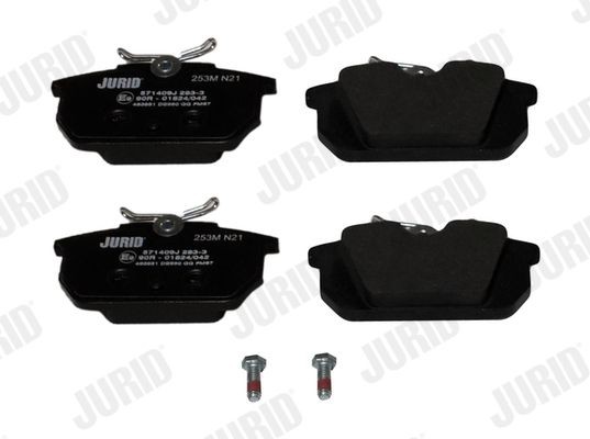 JURID 571409J: Fékbetét készlet, tárcsafék Tartozékokkal