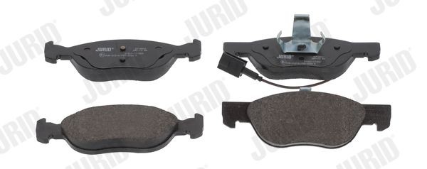 JURID 571883J: Fékbetét készlet, tárcsafék Tartozékok nélkül, dugattyú sasszeggel