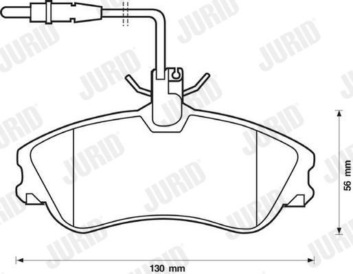 JURID 571919D: Remblokken Met toebehoren