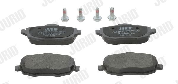 JURID 573144J: Bremseklodser uden tilbehør
