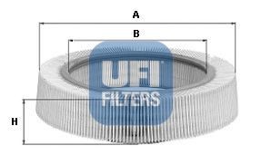 UFI 30.808.00: Luftfilter