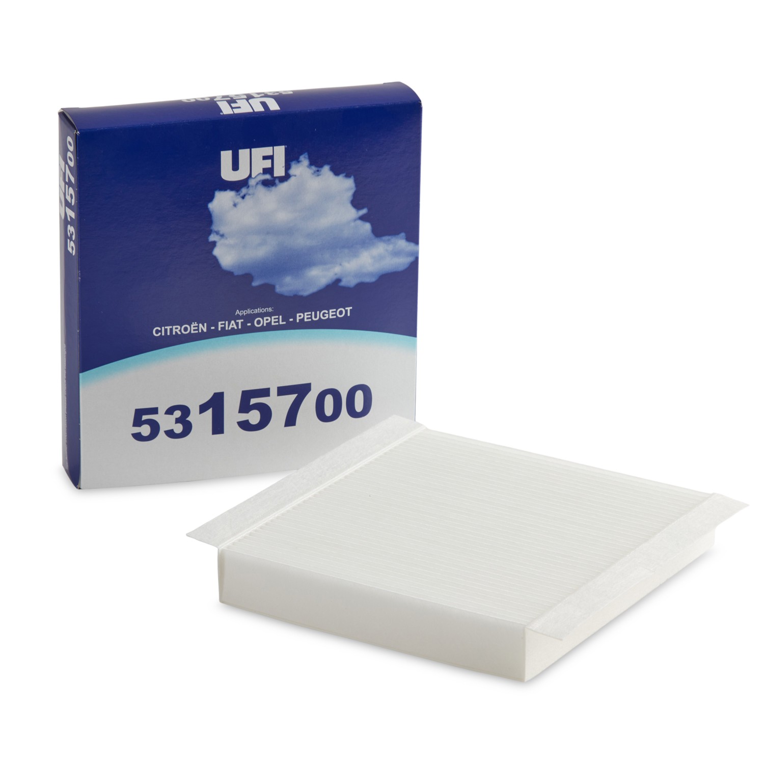 UFI 53.157.00: Szűrő, utastér levegő részecskeszűrő