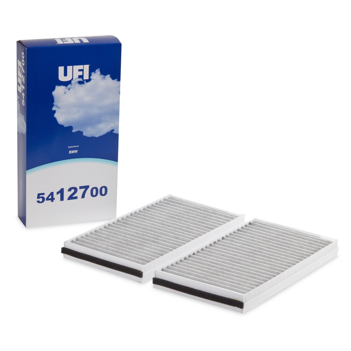 UFI 54.127.00: Filtr, vzduch v interiéru Filtr s aktivním uhlím