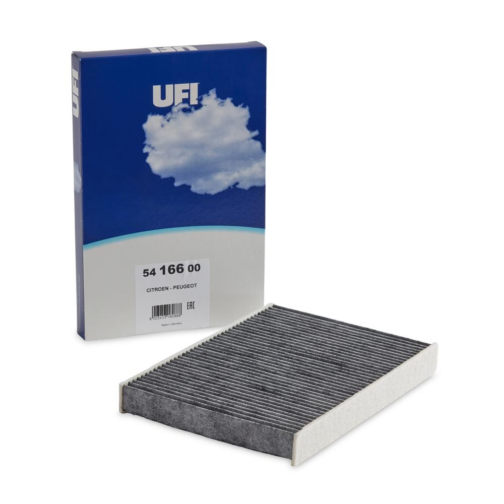 UFI 54.166.00: Szűrő, utastér levegő aktívszén szűrő