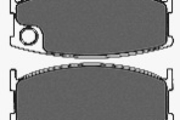 MAPCO 6147: Bremsbeläge Vorderachse