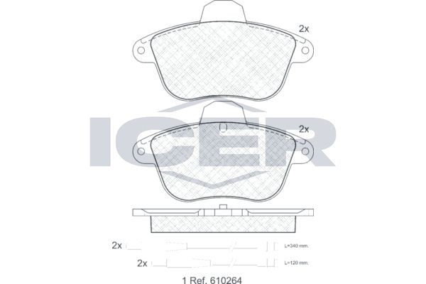 ICER 180856: Remblokken