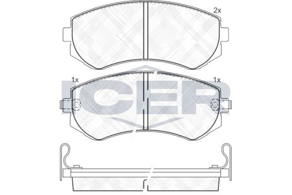 ICER 181300: Bremseklodser