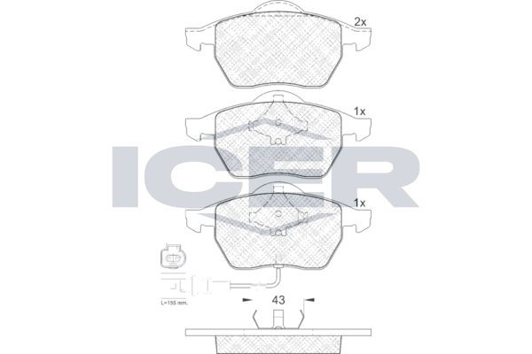 ICER 181396: Piduriklotsid