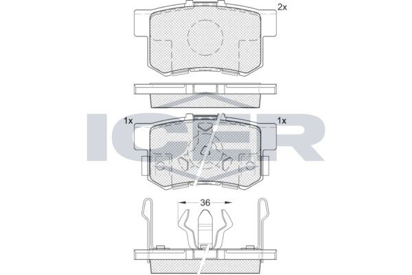 ICER 181718: Bremžu kluči
