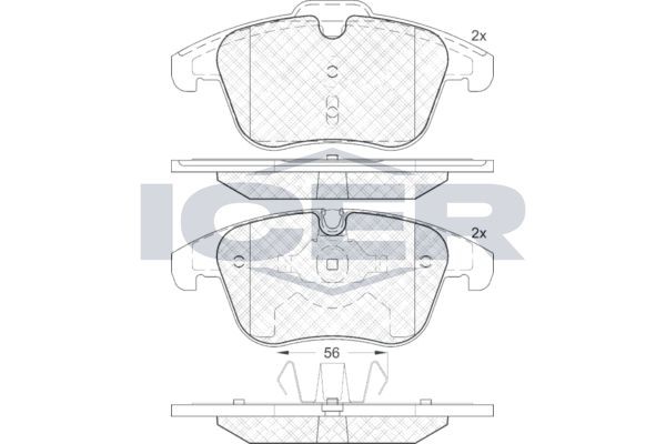 ICER 181886: Remblokken