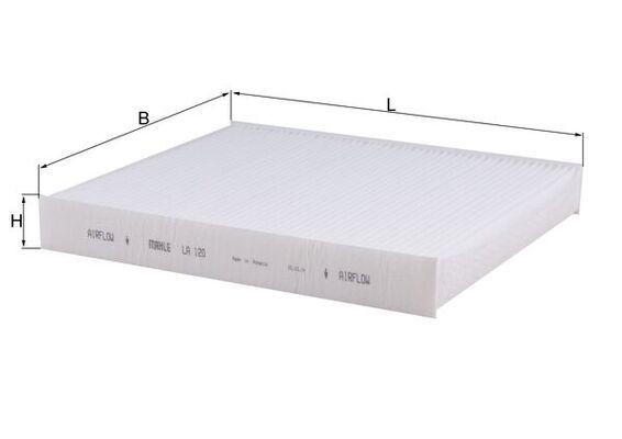 KNECHT LA 120: Innenraumfilter Partikelfilter