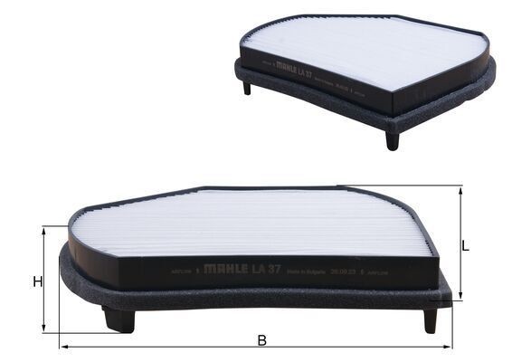 KNECHT LA 37: Innenraumfilter Partikelfilter