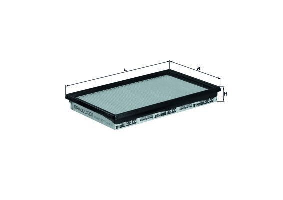 KNECHT LX 307: Luftfilter