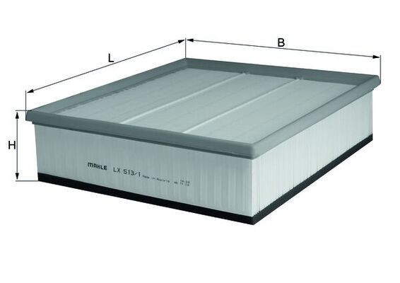 KNECHT LX 513/1: Gaisa filtrs