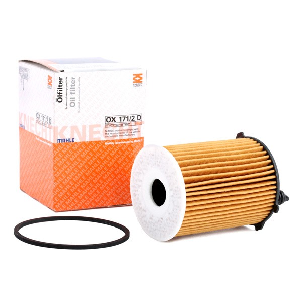 KNECHT OX 171/2D: Eļļas filtrs ar blīvi