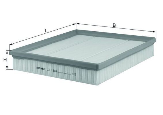 KNECHT LX 1586: Légszűrő
