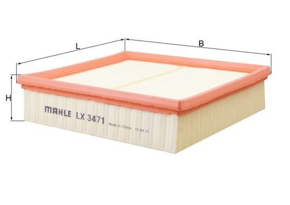 KNECHT LX 3471: Luftfilter