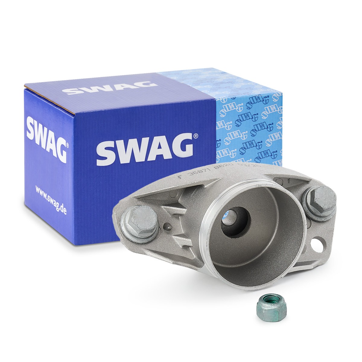 SWAG 30 93 7893: Σετ επισκευής, βάση στήριξης γόνατου ανάρτησης Πίσω άξονας, με υλικά τοποθέτησης/στερέωσης, χωρίς ρουλεμάν, με υλικά στερέωσης