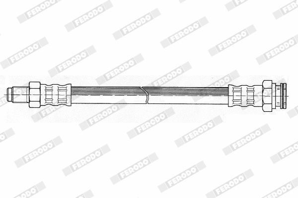 FERODO DDF1619-1: Bremžu diski Ø: 280mm, ventilējams
