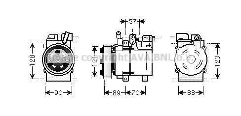 PRASCO AI2093: Radiateur du moteur