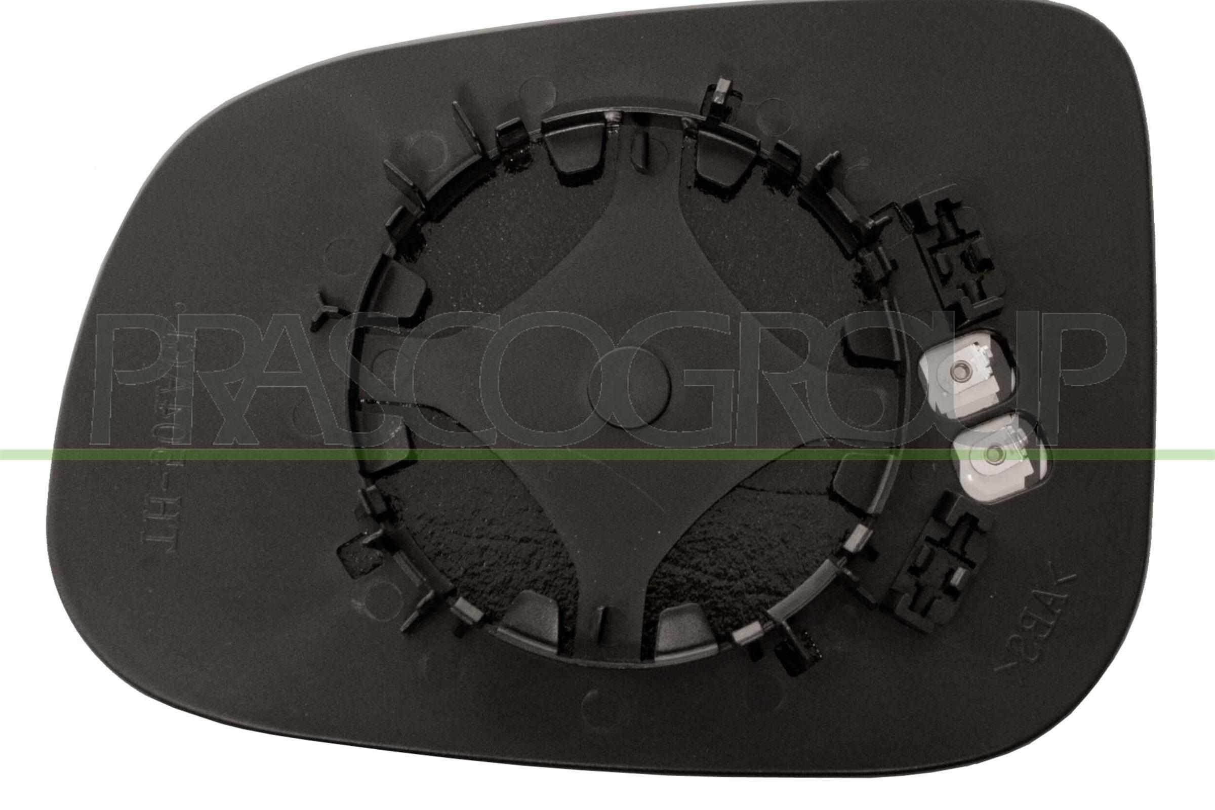 PRASCO VV5117523: Spoguļstikls, Ārējais atpakaļskata spogulis pa labi