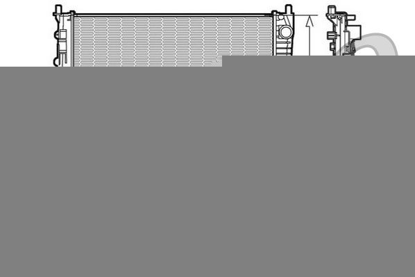 DENSO DRM23079: Radiateur du moteur Aluminium