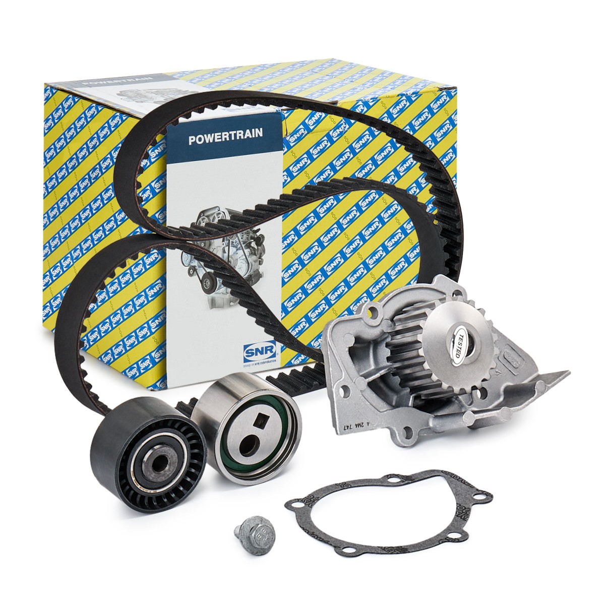 SNR KDP459.290: Bomba de agua + kit de correa de distribución Núm. dientes: 140