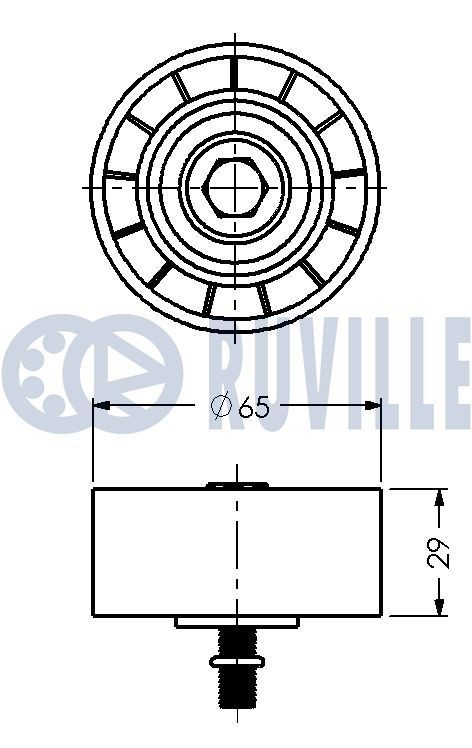RUVILLE 5105S: Hjullager