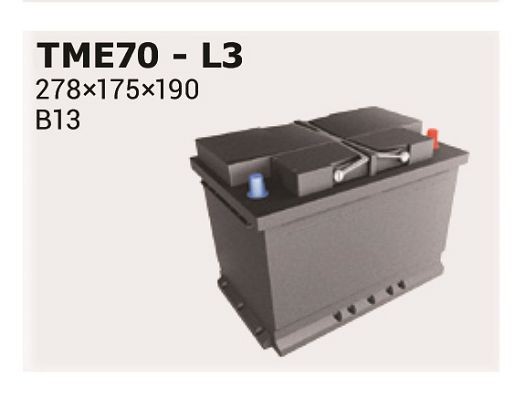 IPSA TME70: Batterie